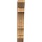 Ekena Millwork Balboa Slat Smooth Bracket, Western Red Cedar, 5 1/2"W x 24"D x 36"H BKT06X24X36BOA06SWR - alternate 4